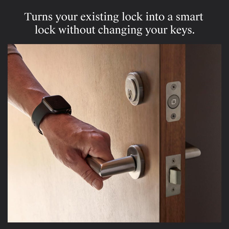 ليفل Level Bolt (Matter) Smart Deadbolt - اجعل قفلك ذكيًا دون تغيير المفاتيح أو الأجهزة - دخول بدون مفتاح فوق الخيط والوصول عن بعد عبر Apple Home Google Home Alexa وللأشياء الذكية - Image 2